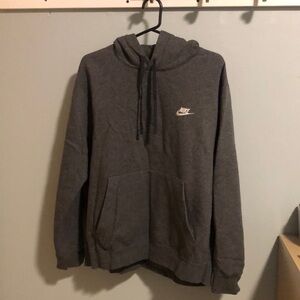 Large Gray Nike Hoodie